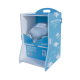 Gel hydroalcoolique exeol gel 82 - poche recharge 10l pour station refill'box