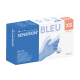 Gants nitrile bleu non poudrés sensiskin euromedis