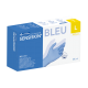 Gants nitrile bleu non poudrés sensiskin euromedis