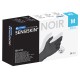 Gants nitrile noir non poudrés sensiskin euromedis