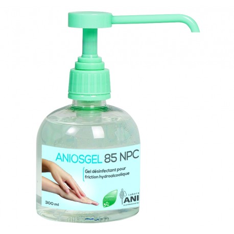 Gel hydroalcoolique aniosgel 85 npc 300ml