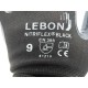 Gants nitriflex black lebon protection