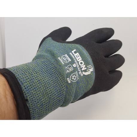 Gants de protection anti-froid & anti-coupures pour travail en milieu froid  - Niveau C