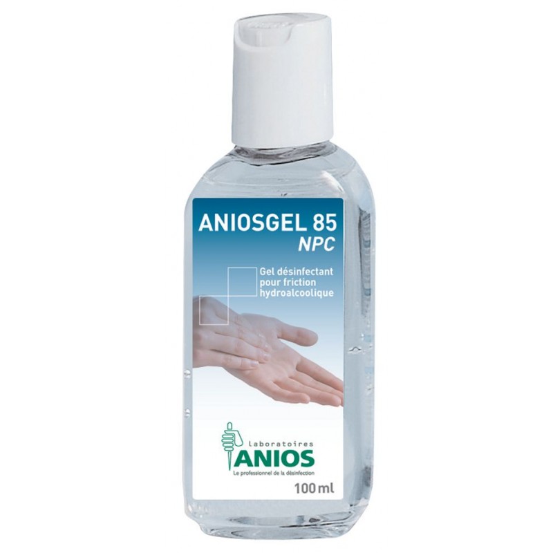 Gel hydroalcoolique Aniosgel - Lot de 12 flacons de 500 ml 