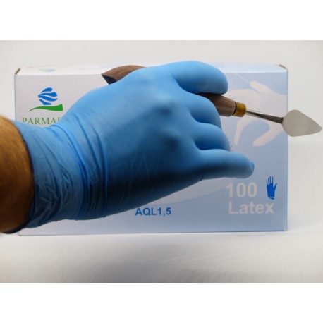 Gants jetables d'examen médical de latex de gant chirurgical