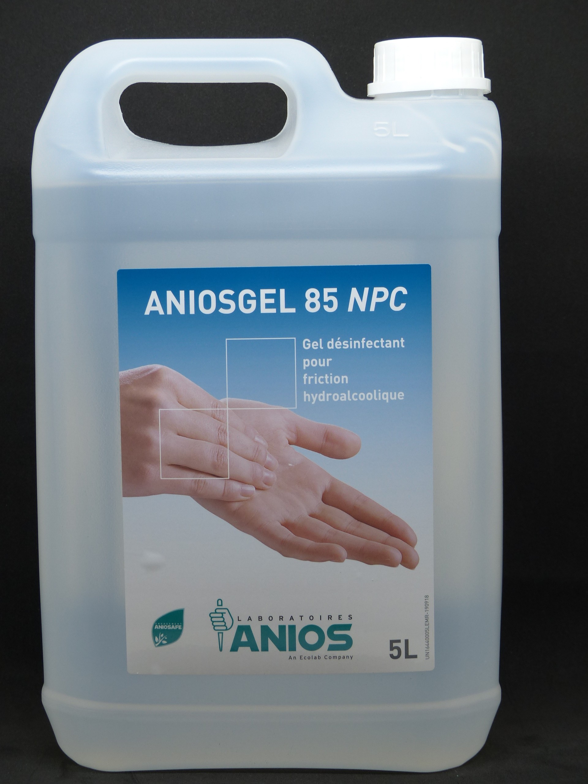 Aniosgel 85 NPC, le gel hydroalcoolique des professionnels de la santé