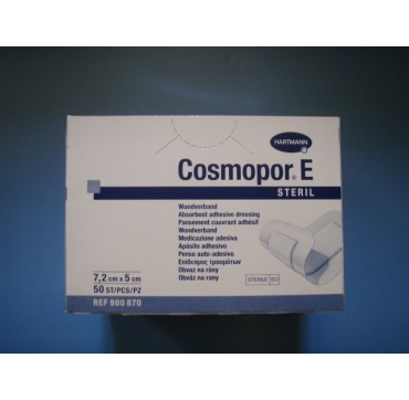 Cosmopore 7,2cmx5cm sterile/50