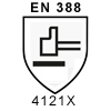 Gants répondant aux exigences des Gants de protection de la Norme EN388-4121X