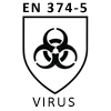 Gants de Protection certifiés contre les Bactéries, Moisissures et Virus